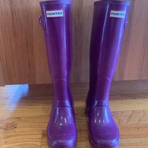 Purple Hunter Rain Boots